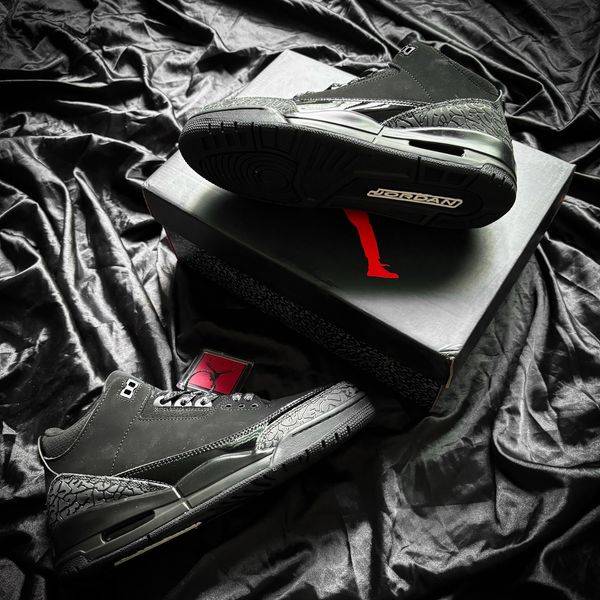 Jordan 3 "Black Cat"