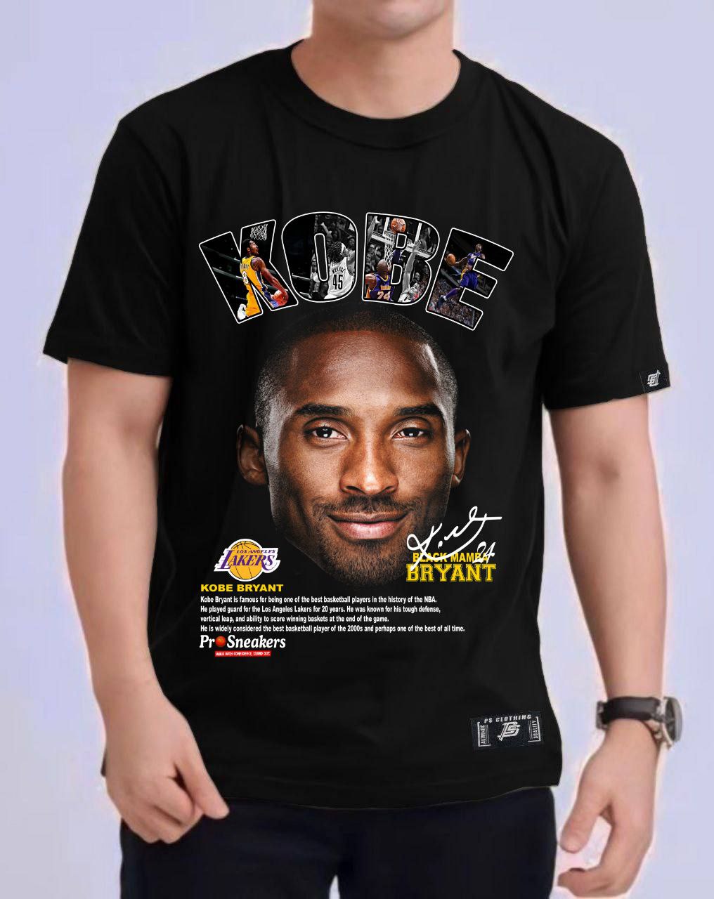 NBA HEADS "KOBE BRYANT" ROUND NECK REGULAR FIT PREMIUM DESIGN