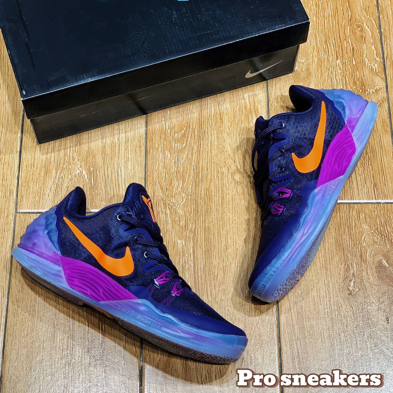 NIKE ZOOM KOBE VENOMENOM 5 PURPLE ORANGE