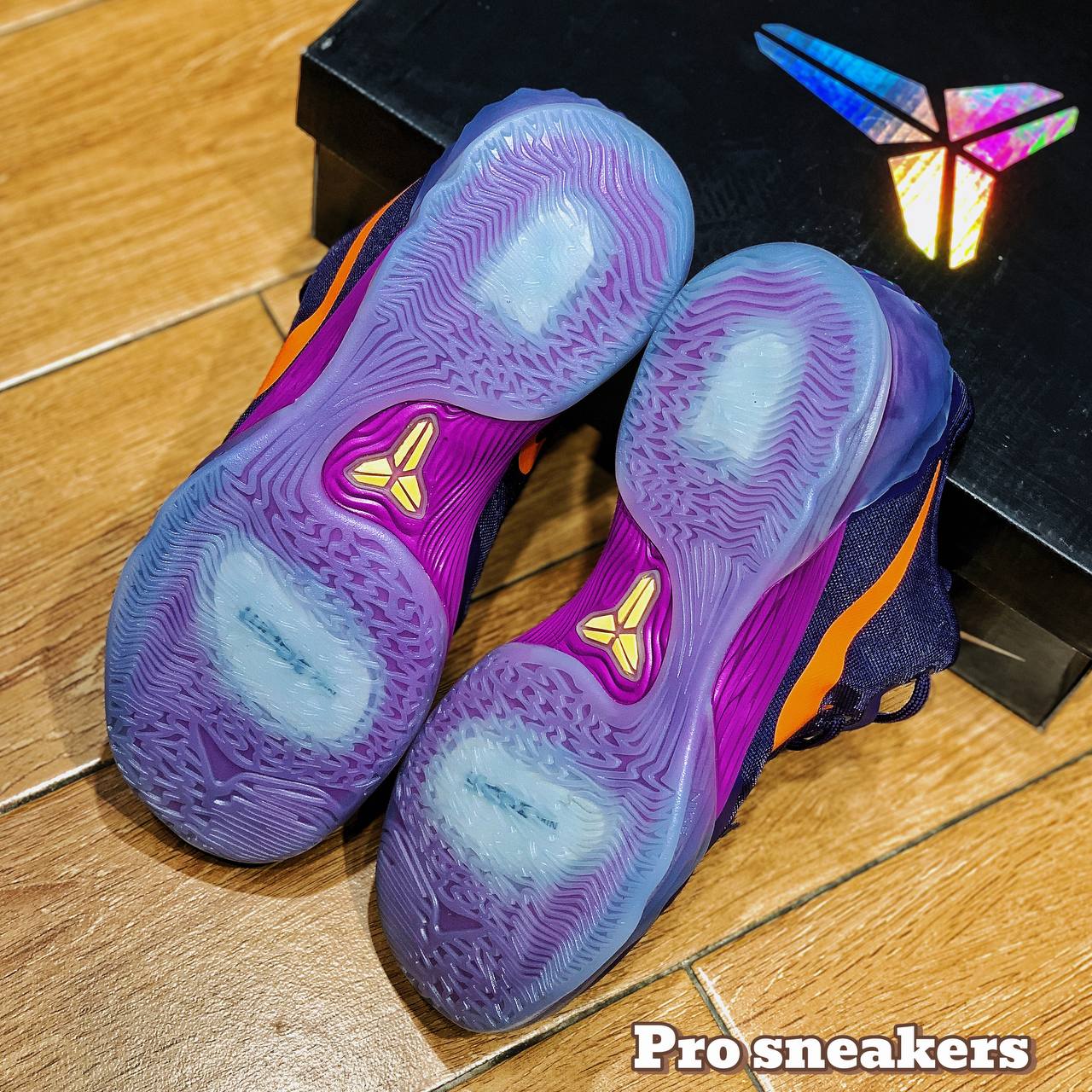 NIKE ZOOM KOBE VENOMENOM 5 PURPLE ORANGE