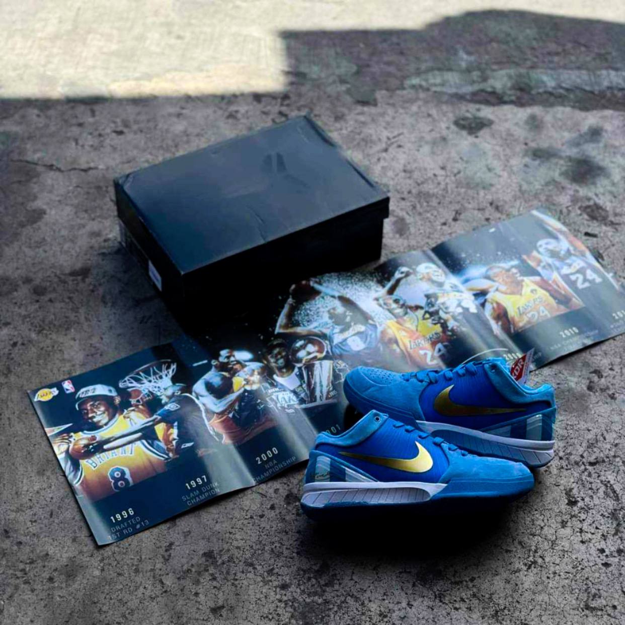 KOBE 4 "Argentina" Blue Gold