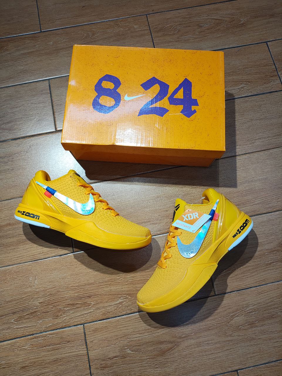 KOBE 6 OFF WHITE YELLOW