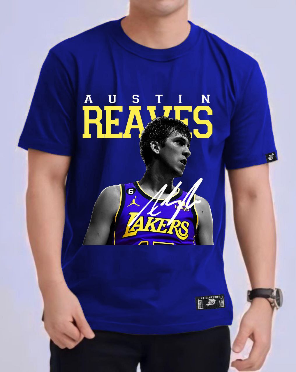 NBA AUSTIN REAVES ROUND NECK REGULAR FIT PREMIUM DESIGN