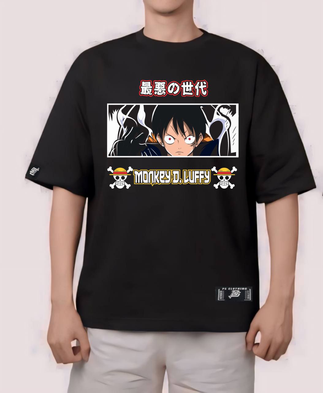 MONKEY D. LUFFY VERSION 3 ONE PIECE OVERSIZED PREMIUM DESIGN