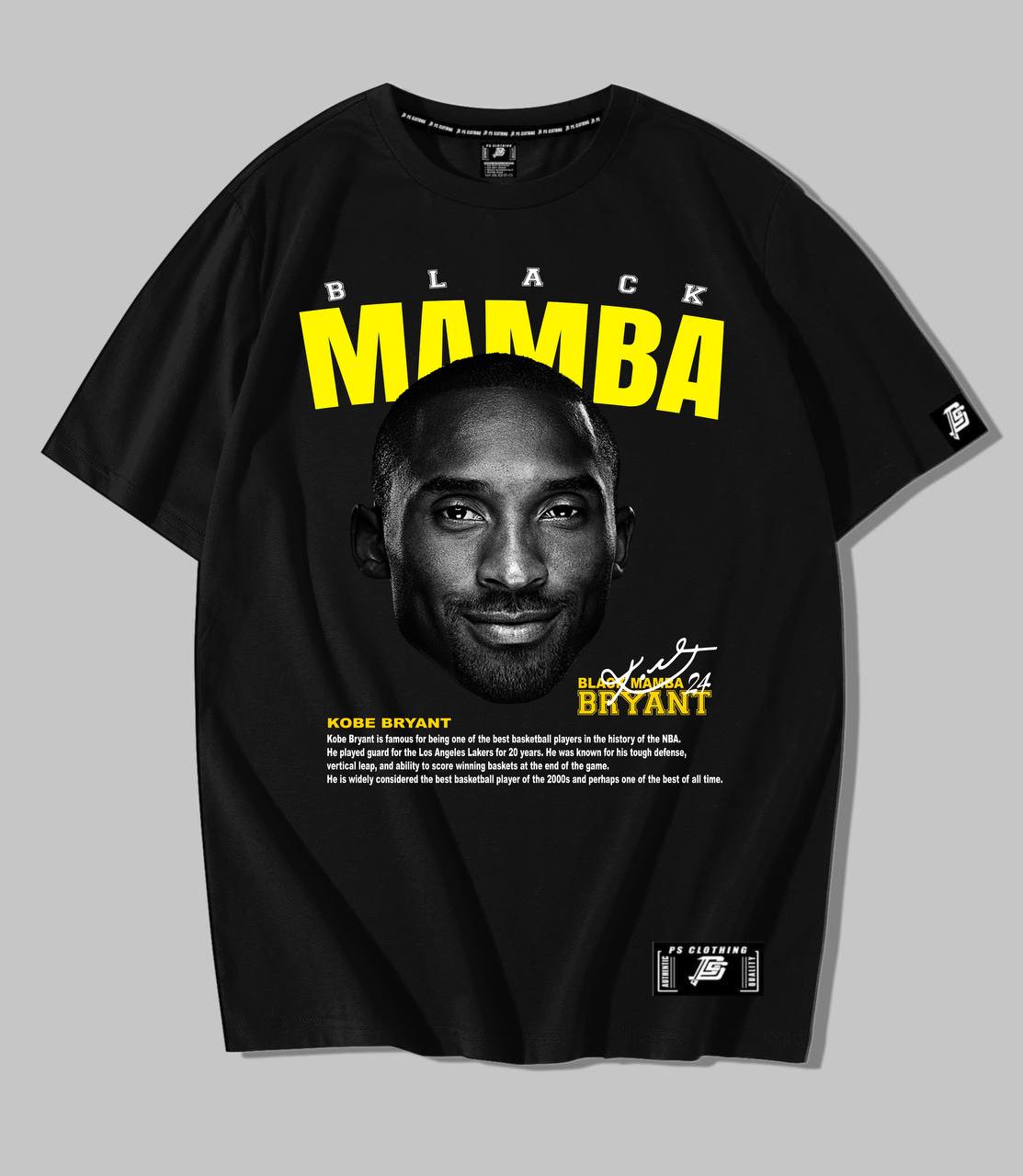 NBA HEADS "KOBE BRYANT"  OVERSIZE PREMIUM SHIRT