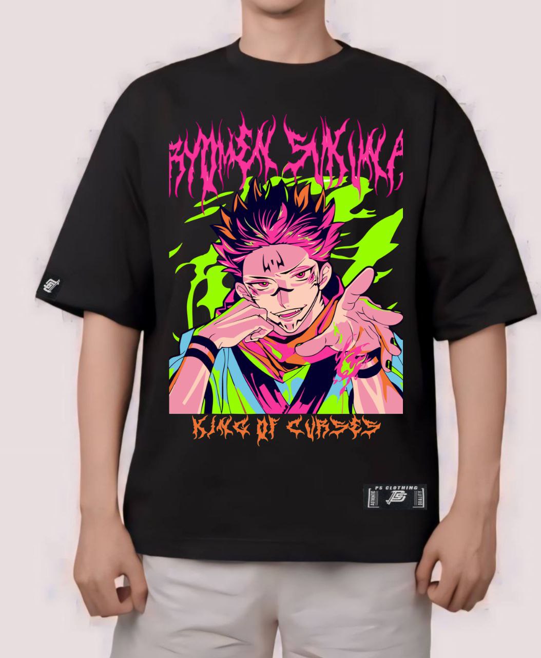 JUJUTSU KAISEN "RYOMEN SUKUNA" VERSION 1 OVERSIZE PREMIUM DESIGN