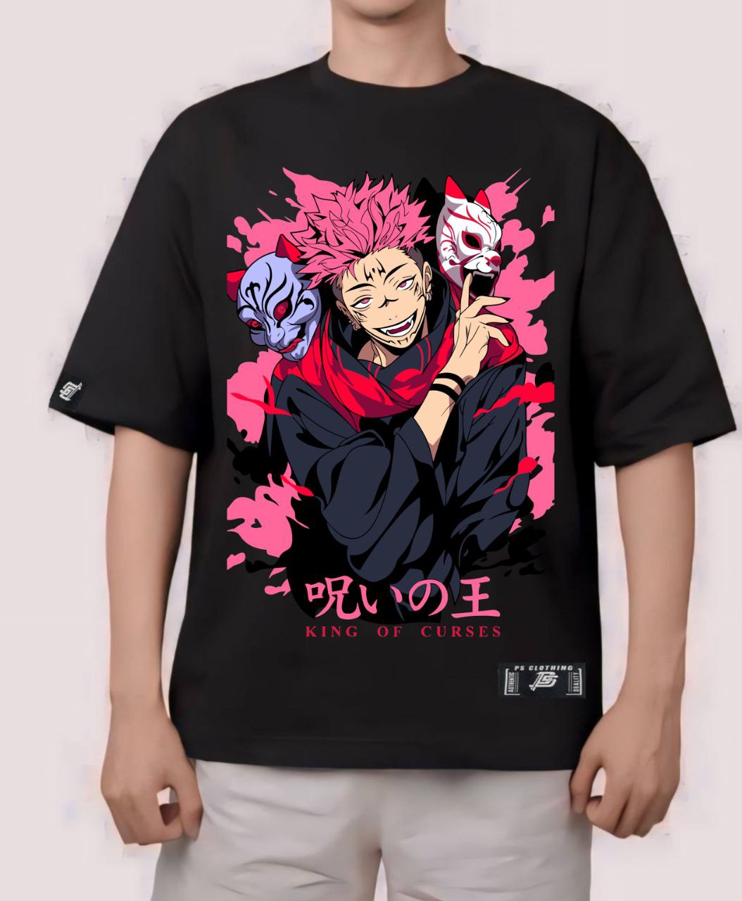 JUJUTSU KAISEN "YOMEN SUKUNA" VERSION 2 OVERSIZE PREMIUM DESIGN