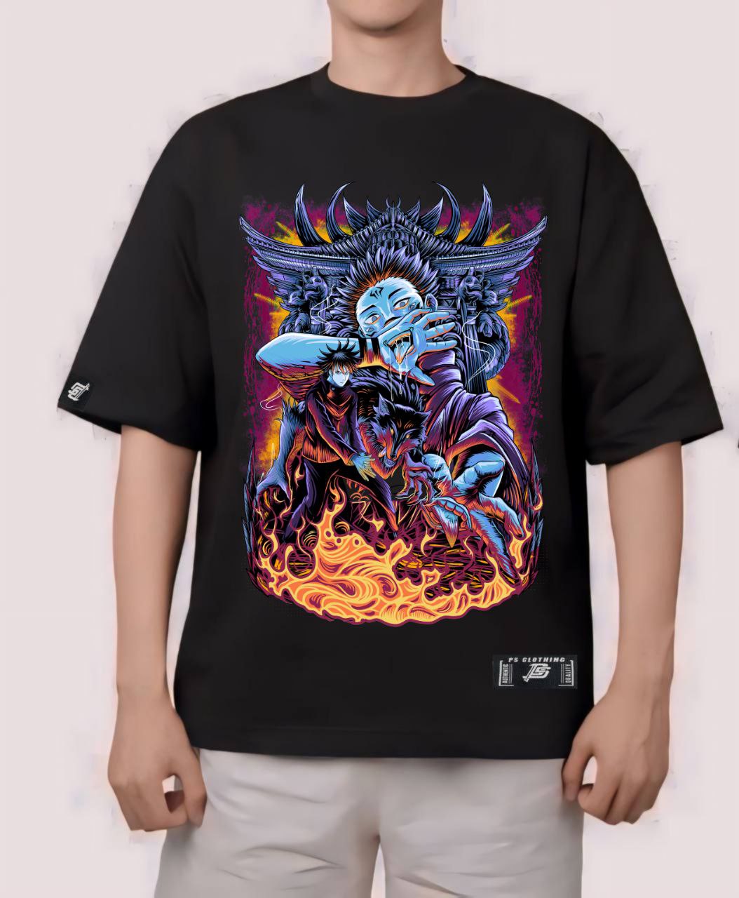 JUJUTSU KAISEN "RYOMEN SUKUNA" VERSION 4 OVERSIZE PREMIUM DESIGN