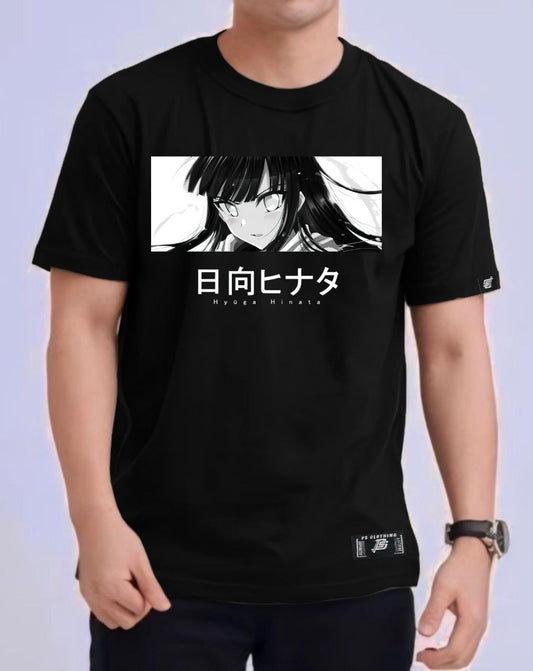 NARUTO SHIPPUDEN "HYUGA HINATA" ROUND NECK REGULAR FIT ANIME PREMIUM DESIGN