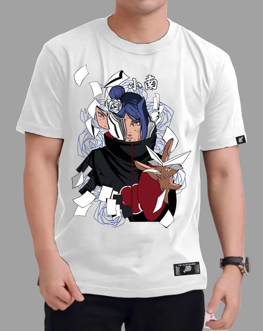 NARUTO SHIPPUDEN "KONAN " ROUND NECK REGULAR FIT PREMIUM DESIGN