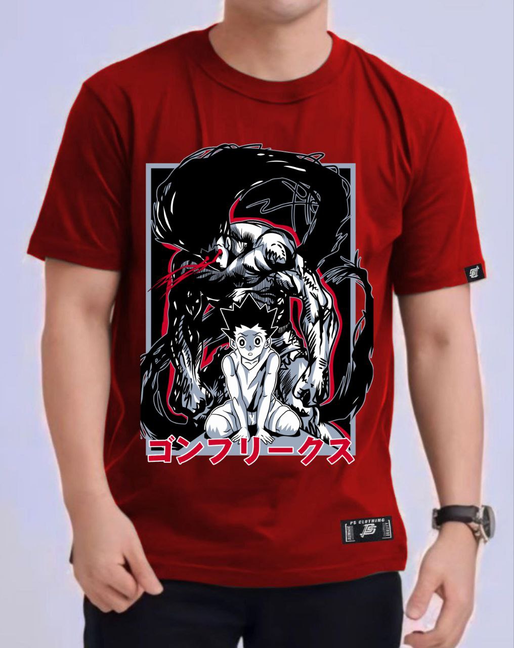 HUNTER X HUNTER GON FREECSS "RAGE" ROUND NECK REGULAR FIT ANIME PREMIUM DESIGN