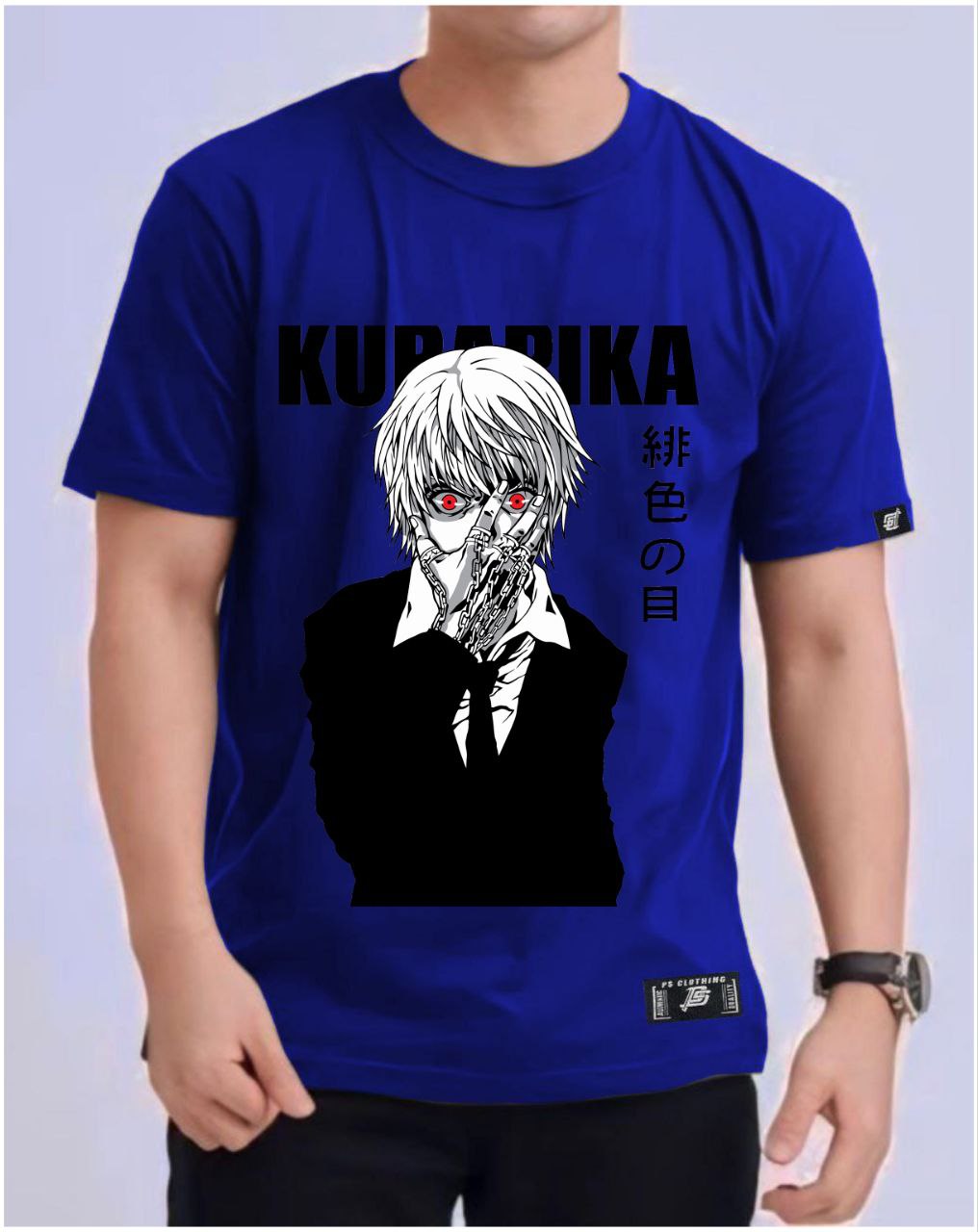 HUNTER X HUNTER "KURAPIKA" ROUND NECK REGULAR FIT ANIME PREMIUM DESIGN