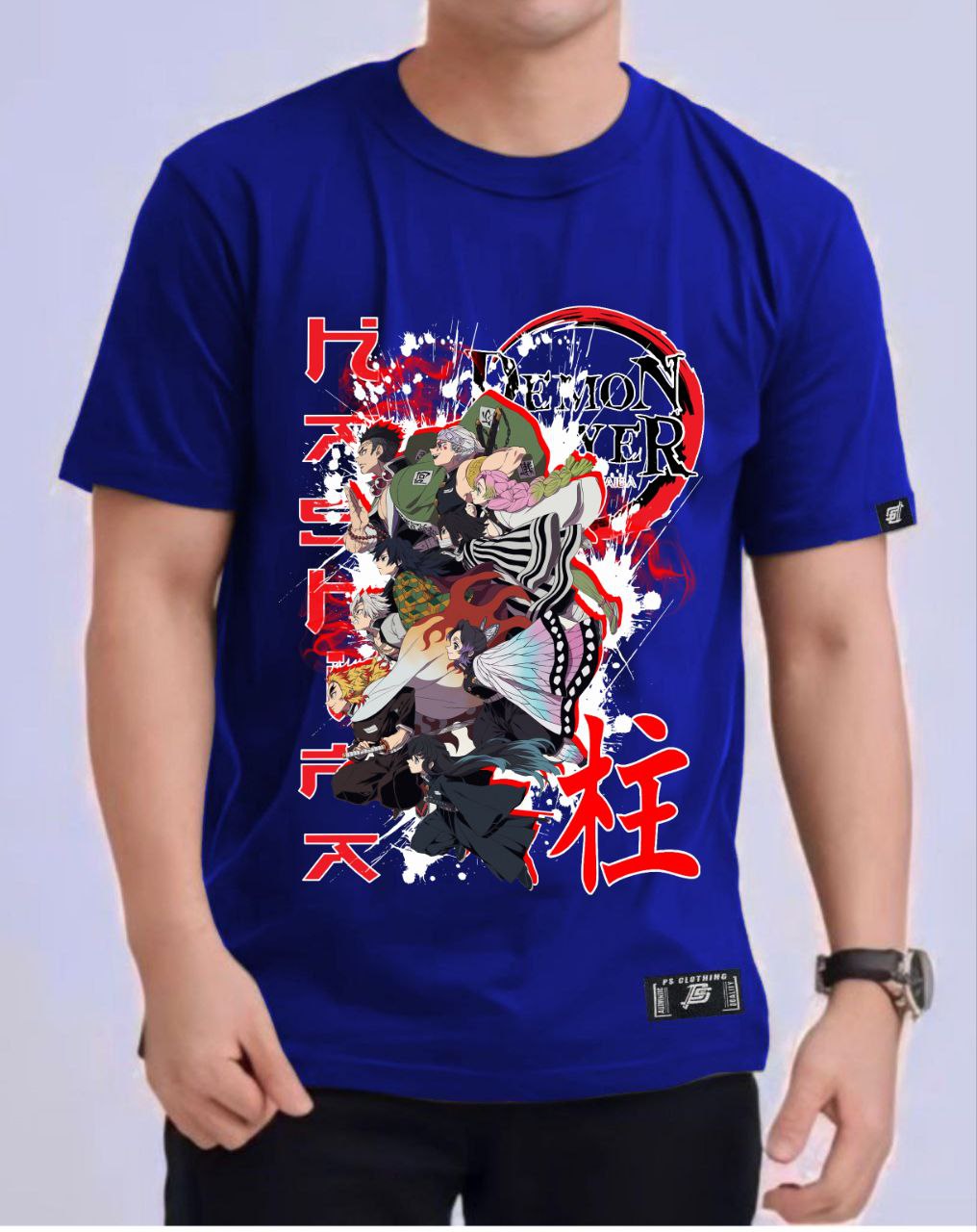 DEMON SLAYER "HASHIRA" ROUND NECK REGULAR FIT ANIME PREMIUM DESIGN