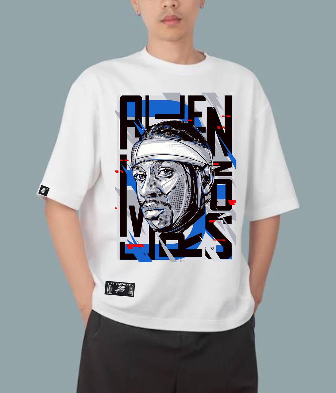 ALLEN IVERSON BOOTLEG OVERSIZE  PREMIUM SHIRT