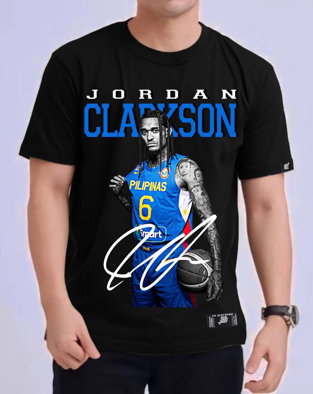 NBA JORDAN CLARKSON PILIPINAS ROUND NECK REGULAR FIT PREMIUM DESIGN