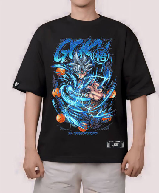 DRAGON BALL SUPER "ULTRA INSTINCT SON GOKU" OVERSIZE PREMIUM SHIRT