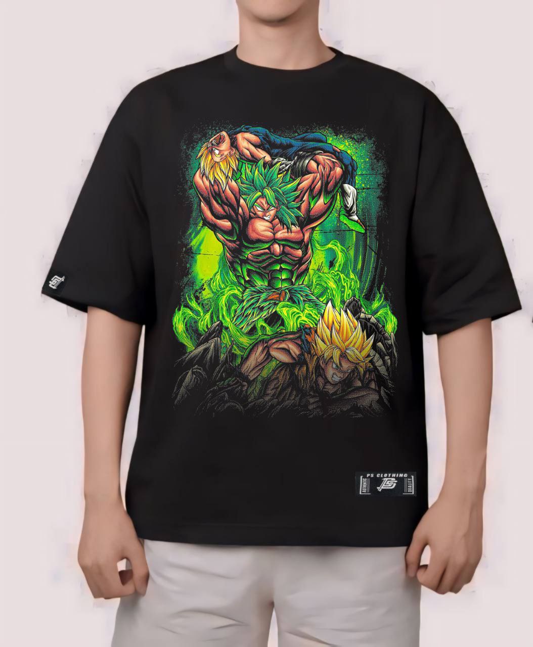 DRAGON BALL Z "BROLY" VERSION 2 OVERSIZE PREMIUM SHIRT