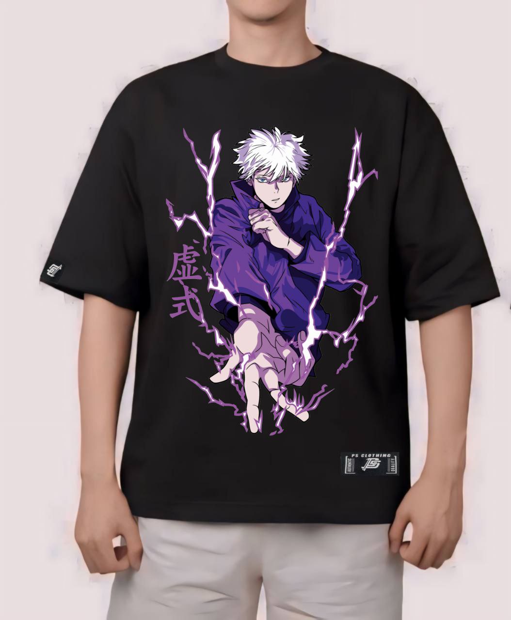 JUJUTSU KAISEN "GOJO SATOROU" VERSION 2 OVERSIZE PREMIUM SHIRT