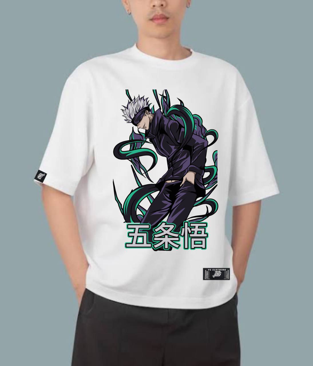 JUJUTSU KAISEN "GOJO SATOROU" OVERSIZE PREMIUM SHIRT