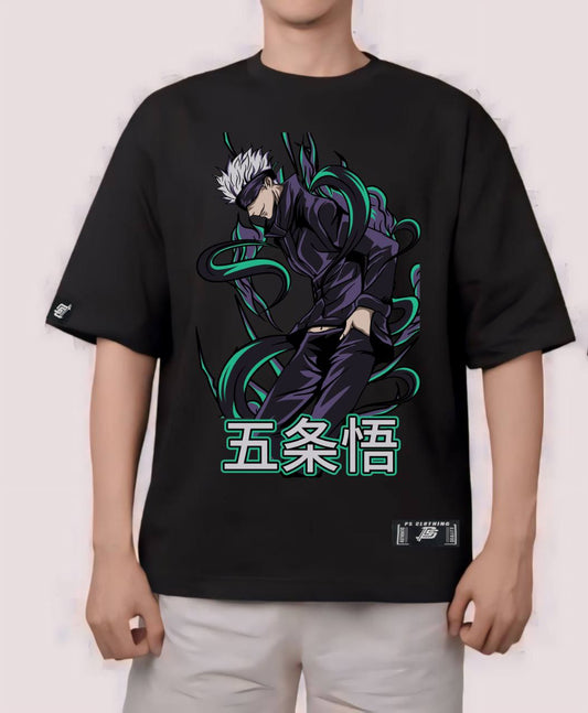 JUJUTSU KAISEN "GOJO SATOROU" OVERSIZE PREMIUM SHIRT