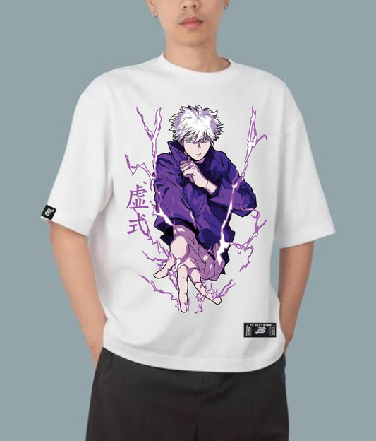 JUJUTSU KAISEN "GOJO SATOROU" VERSION 2 OVERSIZE PREMIUM SHIRT