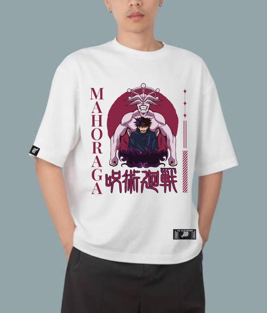 JUJUTSU KAISEN "DIVINE GENERAL MAHORAGA" OVERSIZE PREMIUM SHIRT