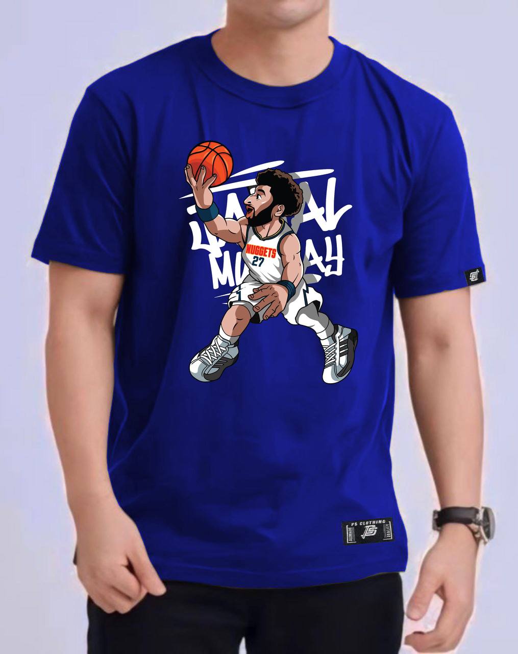 NBA ANIME "JAMAL MURRAY" ROUND NECK REGULAR FIT PREMIUM DESIGN