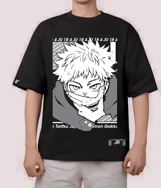 JUJUTSU KAISEN "YUJI ITADORI" OVERSIZE PREMIUM SHIRT