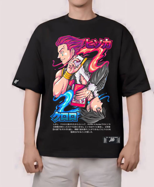 HUNTER X HUNTER "HISOKA X CHROLLO" OVERSIZE PREMIUM SHIRT